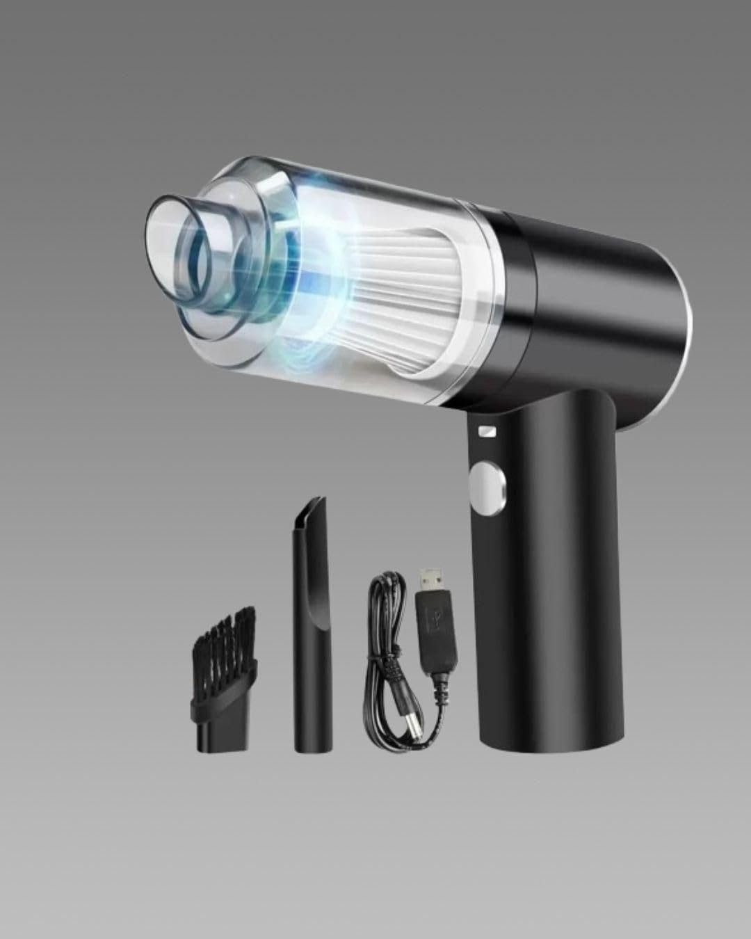 Powerful & Fully Wireless Car Vacuum Cleaner Air Blower (2 in 1)